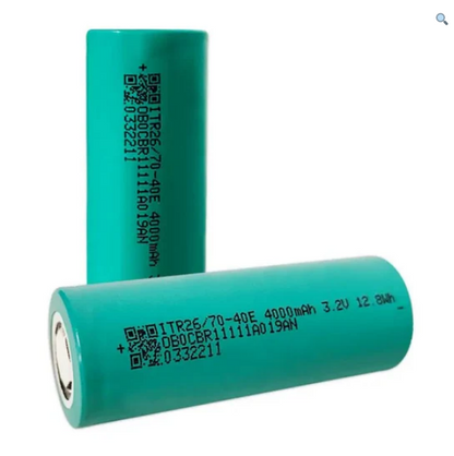 Battery - 26700 - 4000mAh ( Lithium Phosphate )